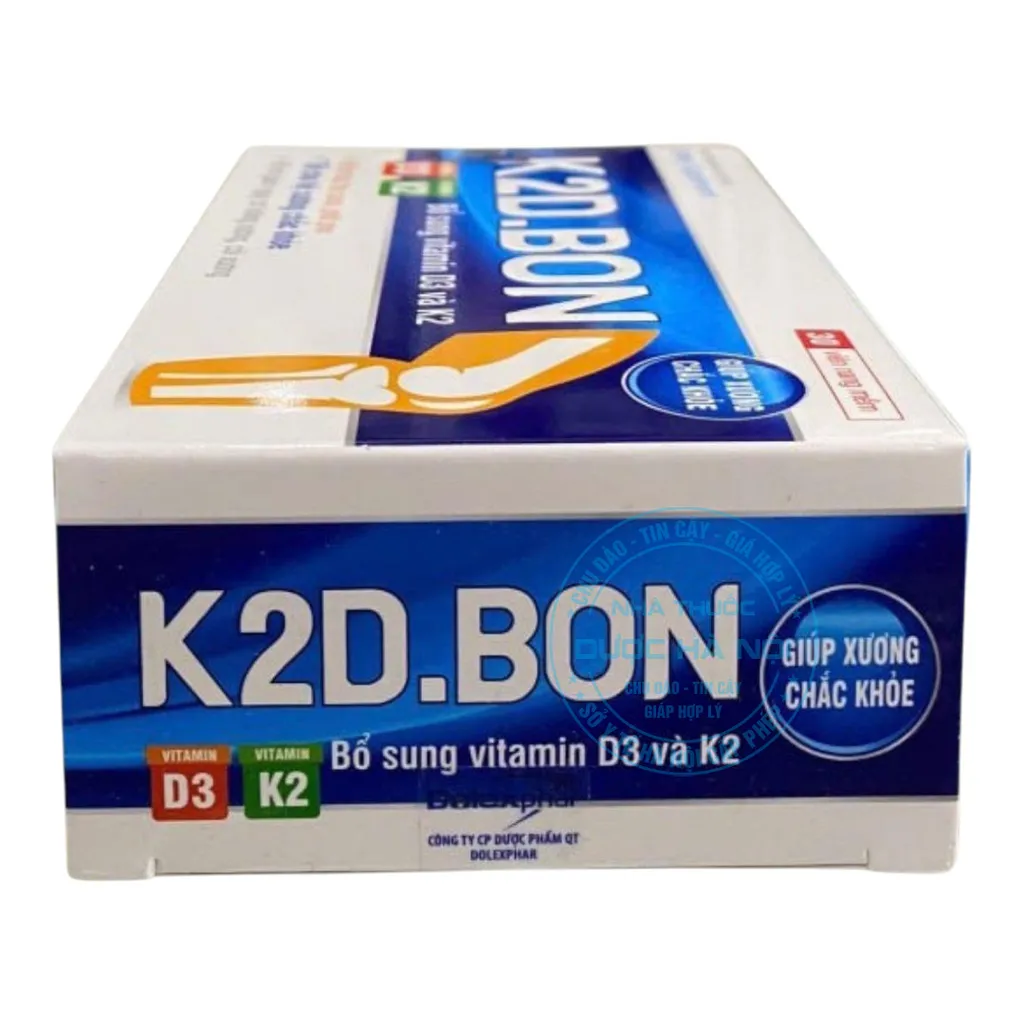 Viên uống K2D.BON Vitamin D3 và K2