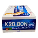 Viên uống K2D.BON Vitamin D3 và K2