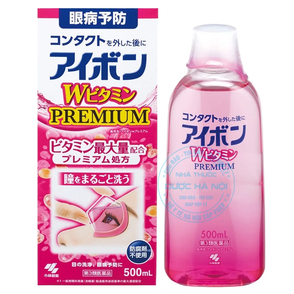 Nước rửa mắt Eyebon W Vitamin Premium