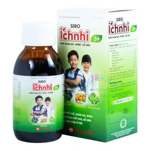 Siro ho Ích Nhi 3+ hỗ trợ điều trị các triệu chứng ho kéo dài ở trẻ từ 3 tuổi trở lên