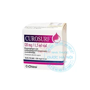 Thuốc Curosurf 120mg/1.5ml điều trị các bệnh lý phổi do thiếu hụt surfactant ở trẻ