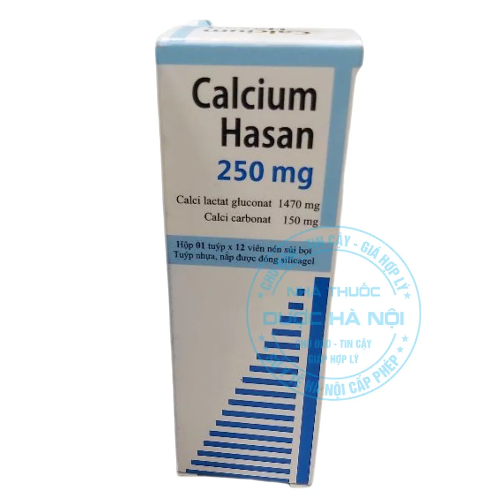 Thuốc Calcium Hasan 250mg