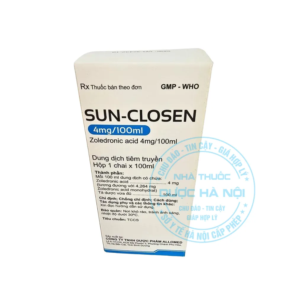 Thuốc Sun-Closen 4mg/100ml