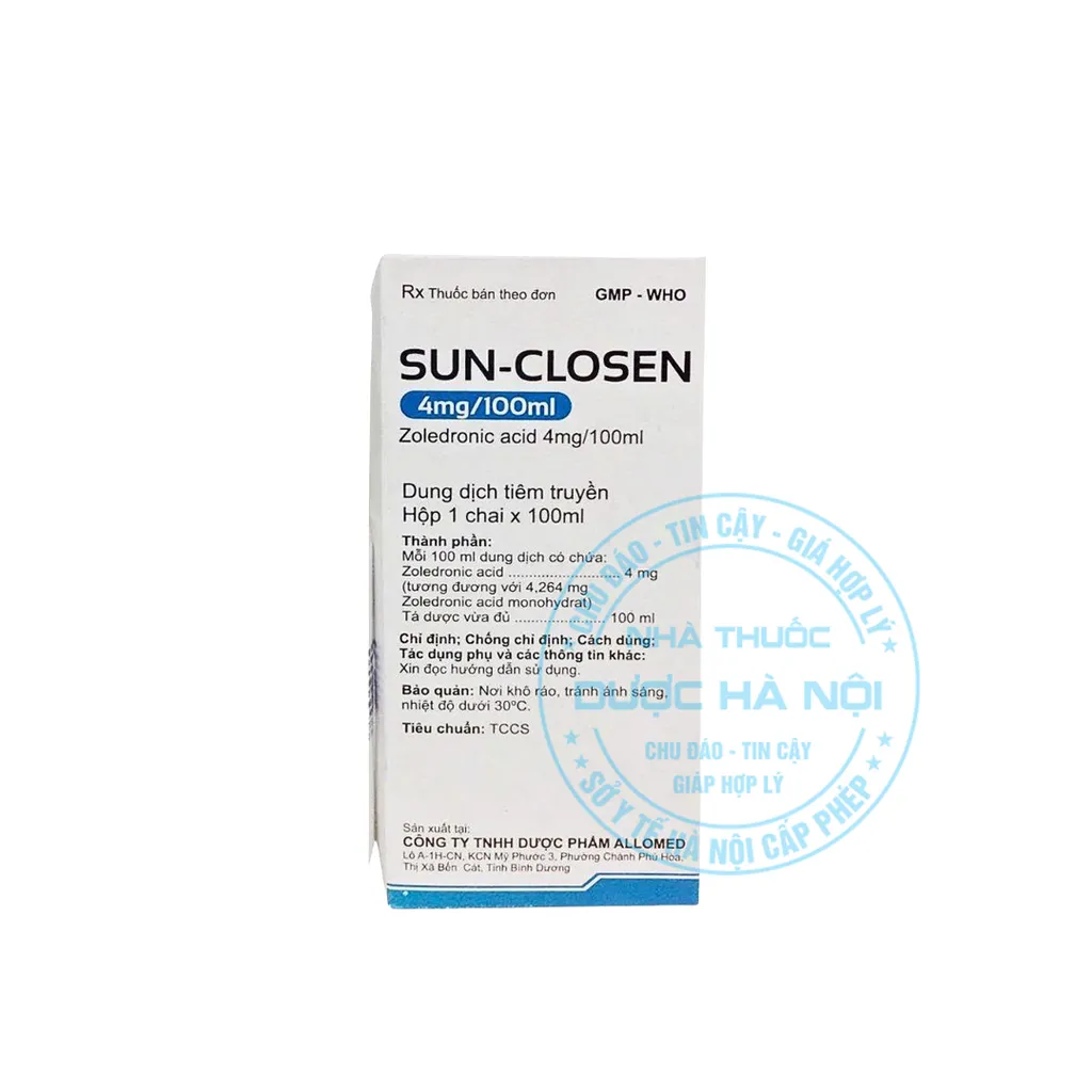 Thuốc Sun-Closen 4mg/100ml