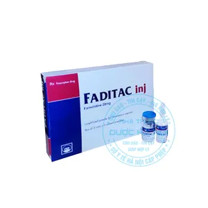 Thuốc Faditac Inj 20mg điều trị tình trạng dư thừa axit dạ dày, giúp giảm nhanh các triệu chứng
