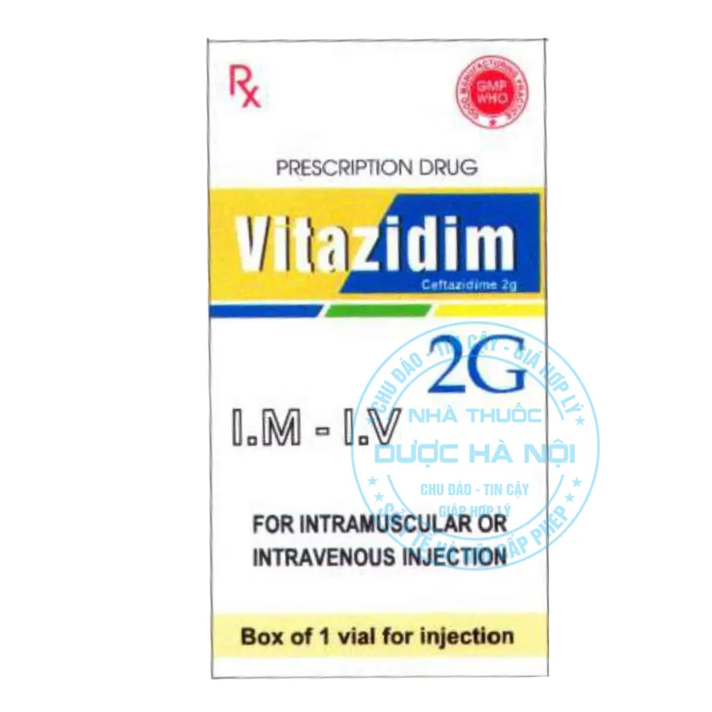 Thuốc Vitazidim 2g