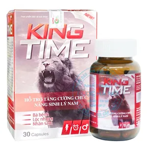 Viên uống King Time bảo vệ và nâng cao sức khỏe thận, miễn dịch nam giới