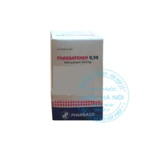 Thuốc Pharbapenem 0.5g điều trị các nhiễm trùng nặng và vi khuẩn kháng thuốc