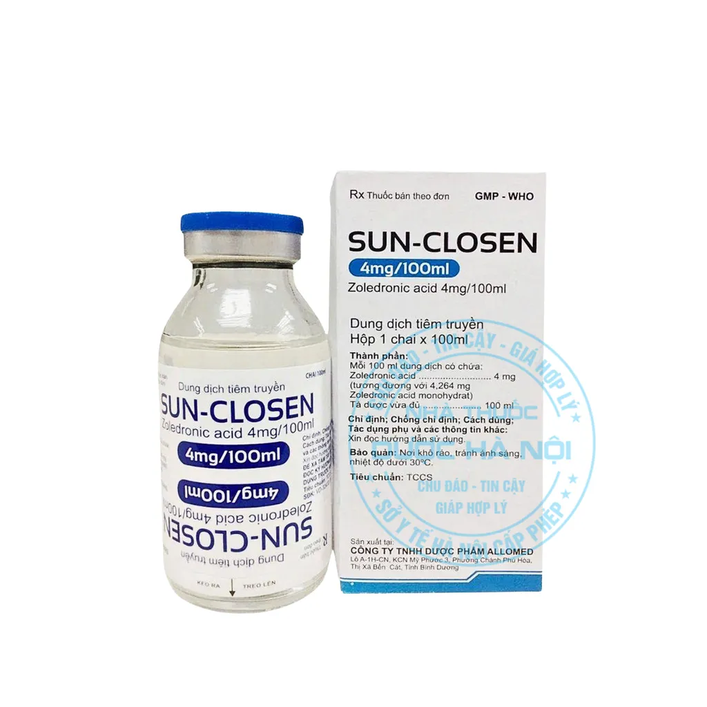 Thuốc Sun-Closen 4mg/100ml