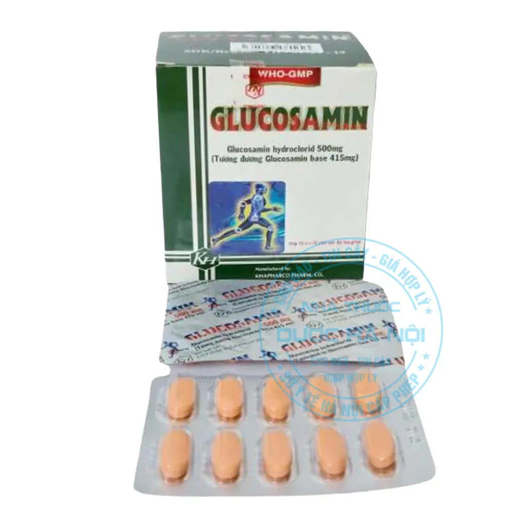 Thuốc Glucosamin 500mg Khapharco