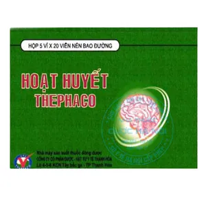 Viên uống Hoạt Huyết Thephaco hỗ trợ các vấn đề tuần hoàn máu, thiểu năng thần kinh hoặc thiếu máu não