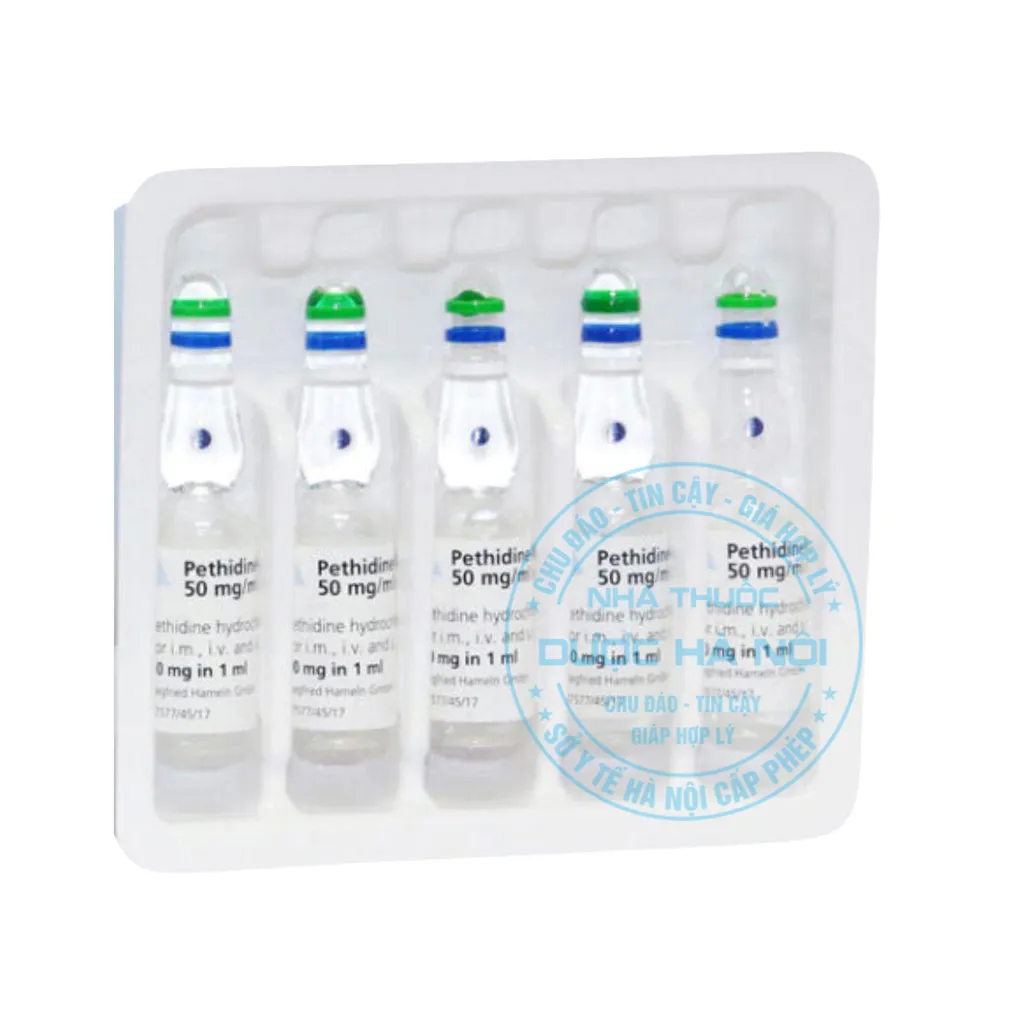 Thuốc Pethidine-Hameln 50mg/ml