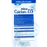 Siro Aqua Calcium - D3