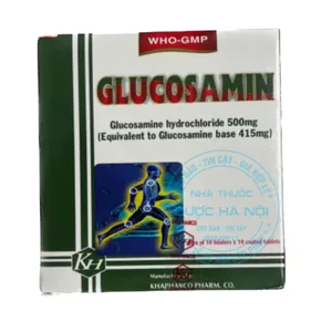 Thuốc Glucosamin 500mg Khapharco điều trị thoái hóa khớp gối hiệu quả, an toàn