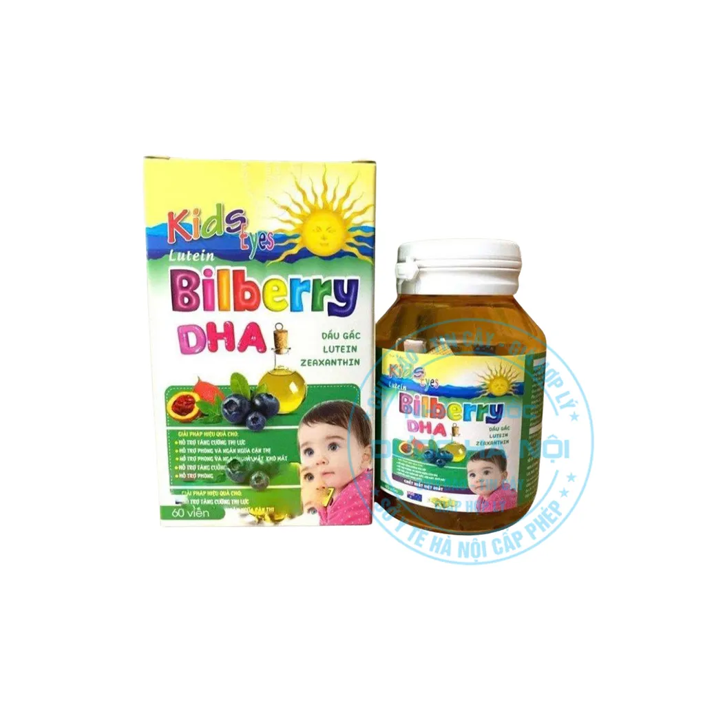Viên uống Kids Eyes Lutein Bilberry DHA