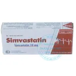 Thuốc Simvastatin 10mg