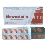 Thuốc Simvastatin 10mg