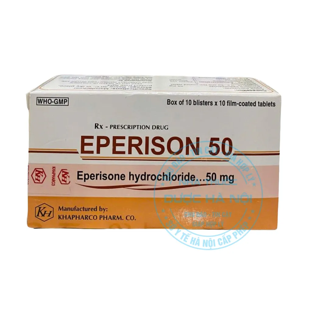 Thuốc Eperison 50 Khapharco