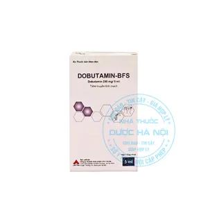 Thuốc Dobutamin-BFS 250mg/5ml duy trì chức năng tim, giảm nguy cơ biến chứng nặng nề