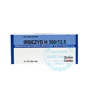 Thuốc Irbezyd H 300/12.5 duy trì ổn định huyết áp, phòng ngừa biến chứng tim mạch và thận
