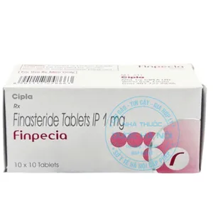 Thuốc Finpecia 1mg điều trị rụng tóc kiểu nam do nội tiết nội sinh