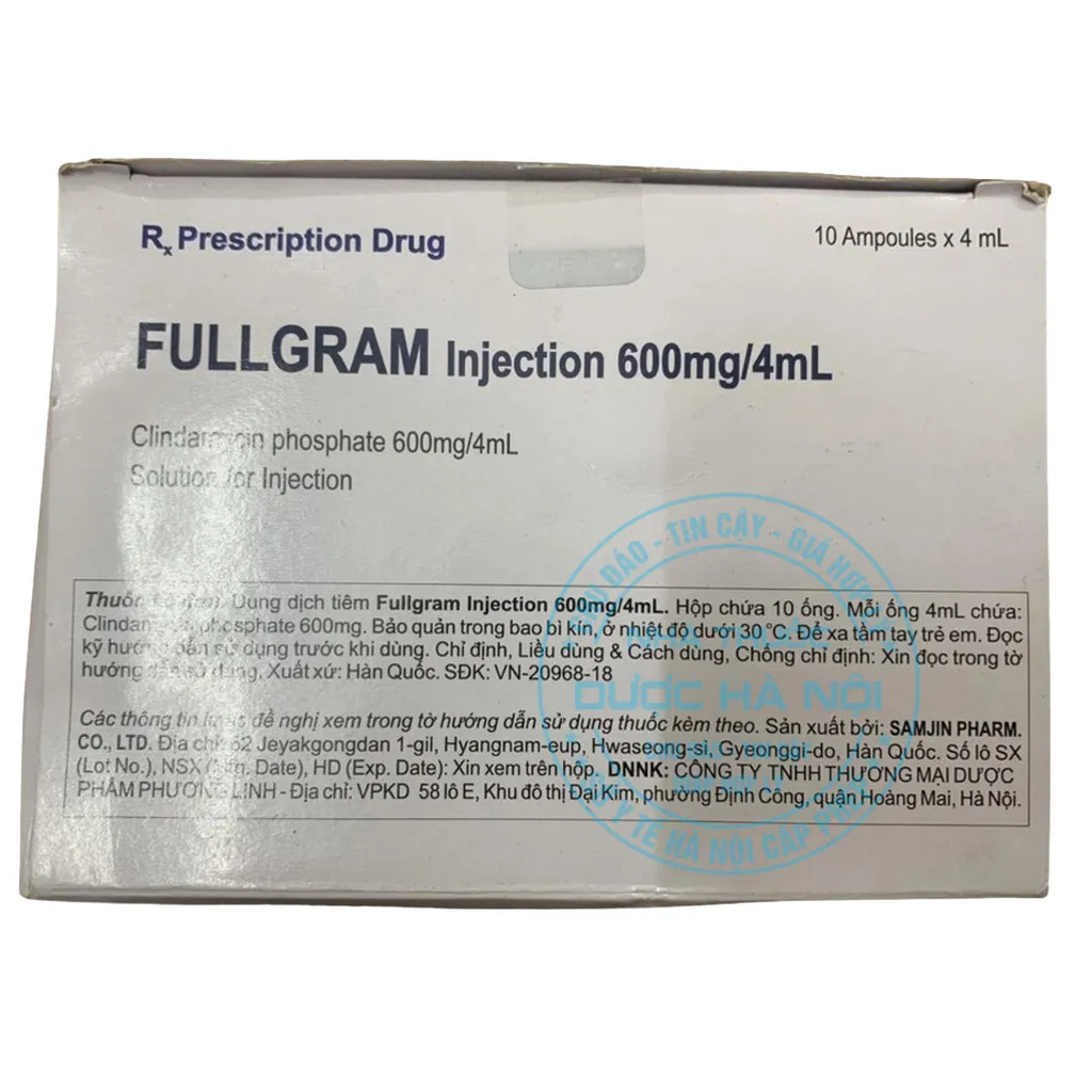 thuốc Fullgram Injection 600mg/4ml