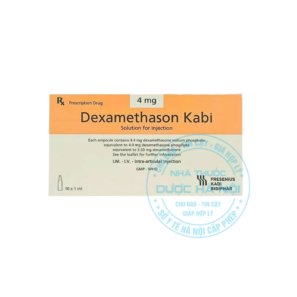 Thuốc Dexamethason Kabi 4mg/1ml