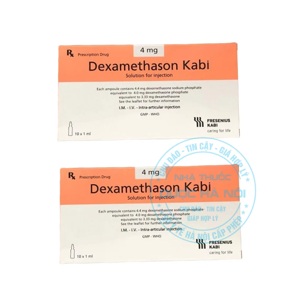 Thuốc Dexamethason Kabi 4mg/1ml