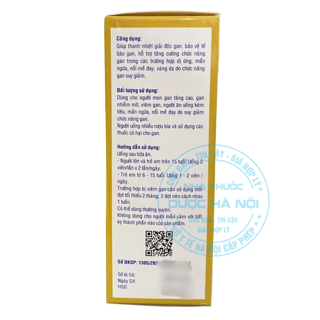Viên uống Gan GSV