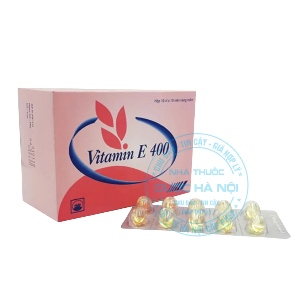 Thuốc Vitamin E 400IU Pymepharco