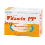 Thuốc Vitamin PP 500mg Khapharco