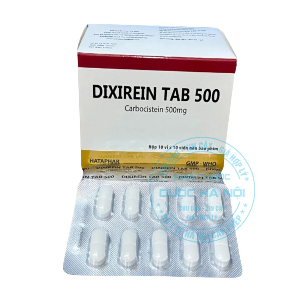 Thuốc Dixirein Tab 500