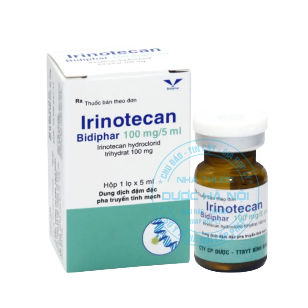 Thuốc Irinotecan Bidiphar 100mg/5ml