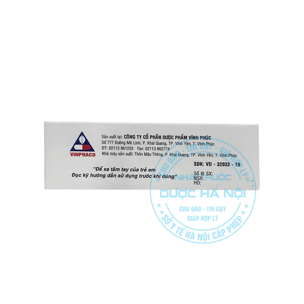 Thuốc Vincardipin 10mg/10ml