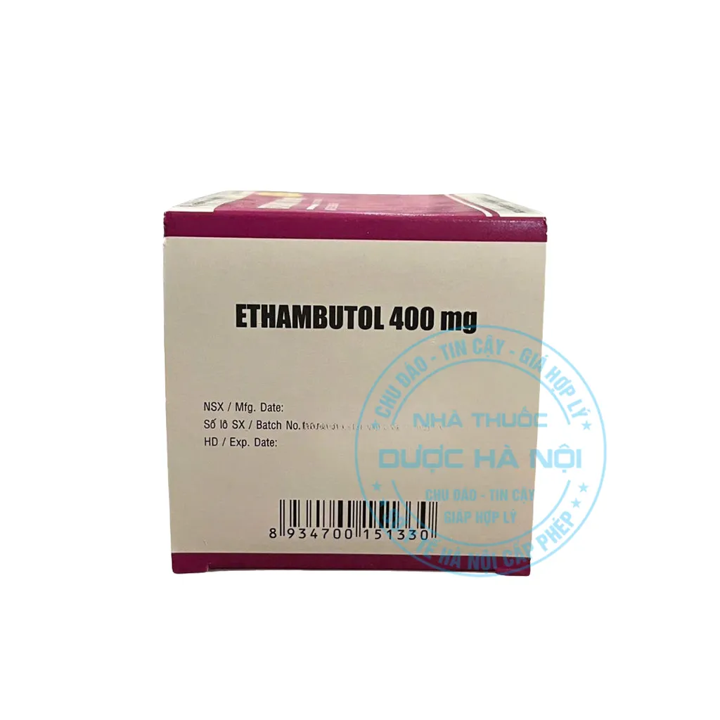 Thuốc Ethambutol 400mg