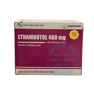 Thuốc Ethambutol 400mg là thuốc đóng vai trò chủ lực trong điều trị bệnh lao