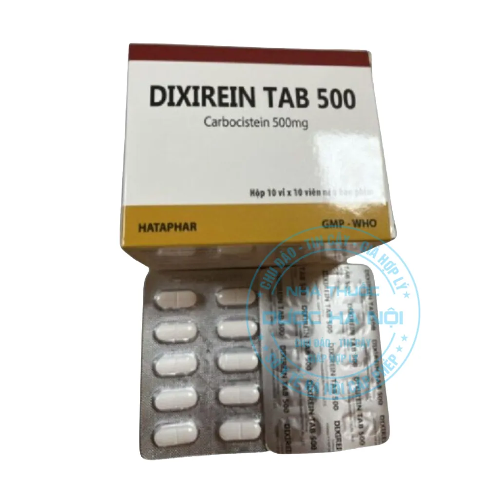 Thuốc Dixirein Tab 500
