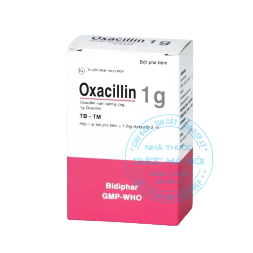 Thuốc Oxacillin 1g