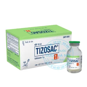 Thuốc Tizosac 1g điều trị hiệu quả các nhiễm trùng nặng do vi khuẩn nhạy cảm