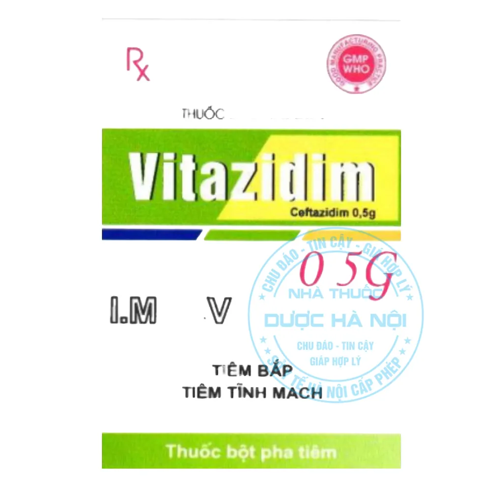 Thuốc Vitazidim 0.5g