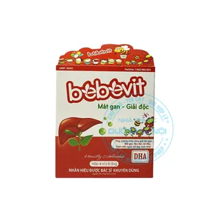 Viên uống Bebevit Mát gan nâng cao sức đề kháng hỗ trợ duy trì chức năng gan