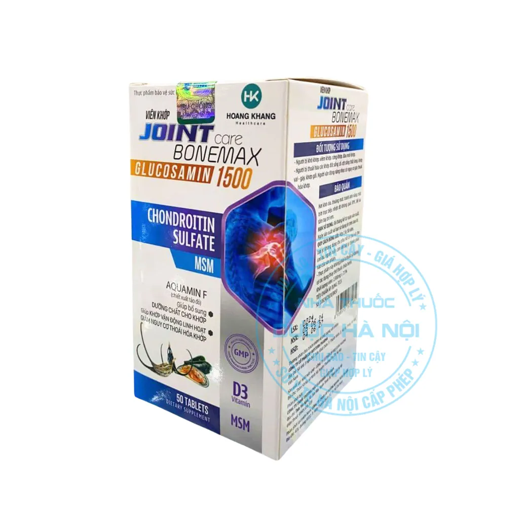 Viên Khớp Joint Care Bonemax Glucosamin 1500