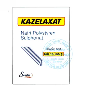 Thuốc Kazelaxat điều trị kiểm soát nồng độ Kali hiệu quả nhờ cơ chế trao đổi tại ruột