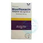 Thuốc Moxifloxacin Bidiphar 400mg/100ml