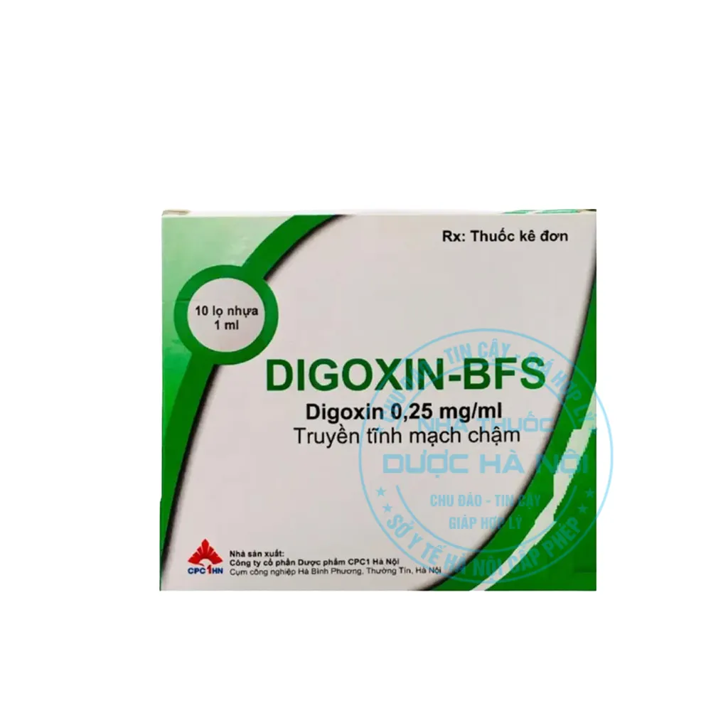 Thuốc Digoxin-BFS 0.25mg/ml