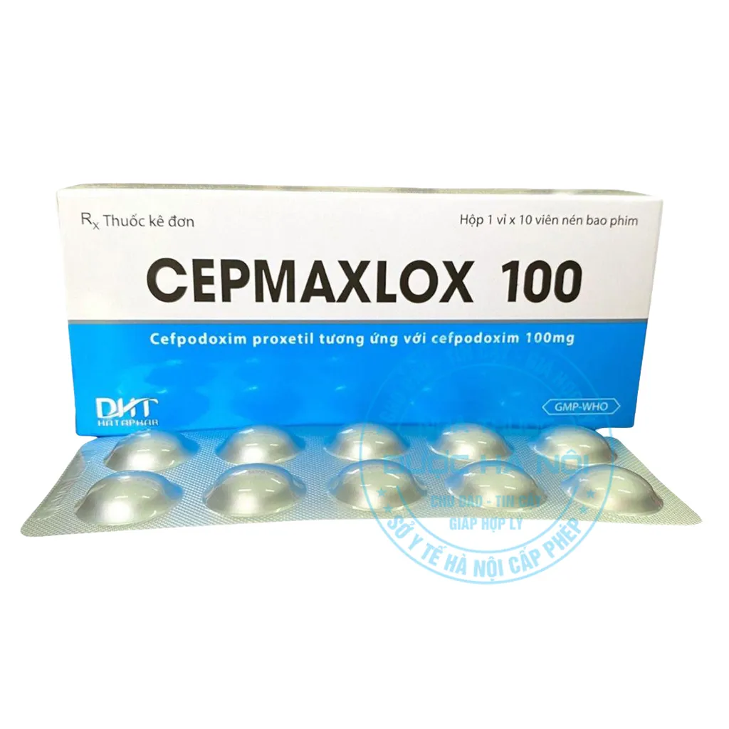 Thuốc Cepmaxlox 100mg