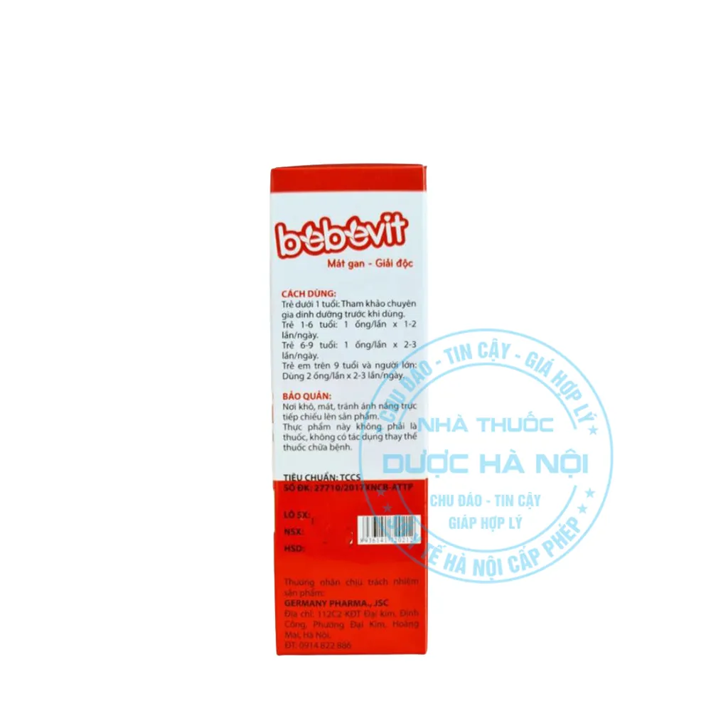 Viên uống Bebevit Mát gan