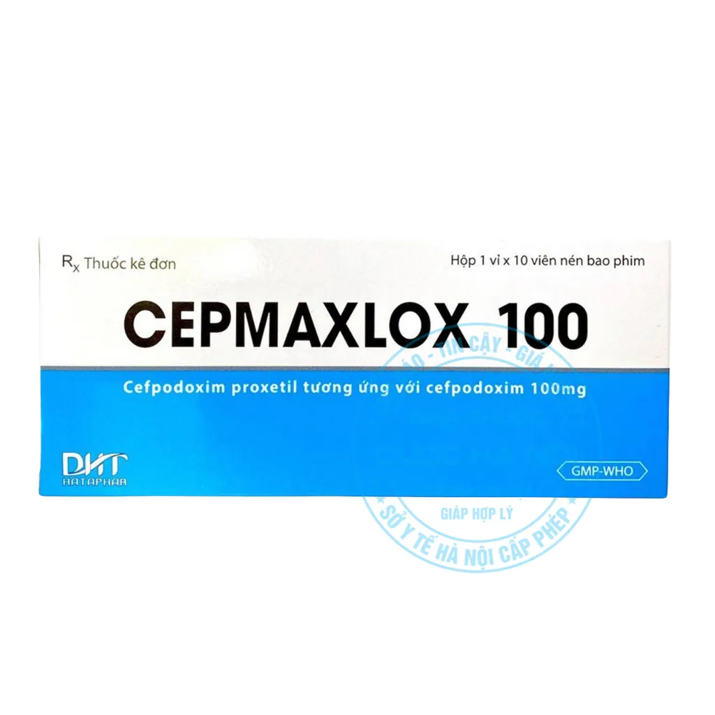 Thuốc Cepmaxlox 100mg