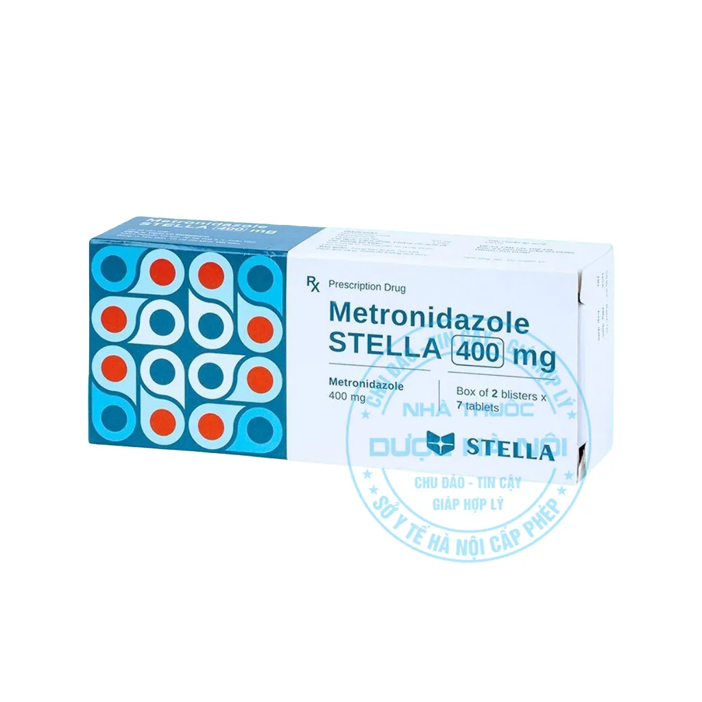 Thuốc Metronidazole Stella 400mg