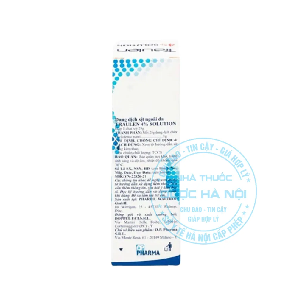 Thuốc Traulen 4% Solution